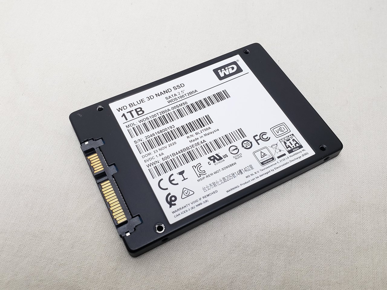 WD Blue WDS100T2B0A 各サイトで併売につき売切れのさいはご容赦願い