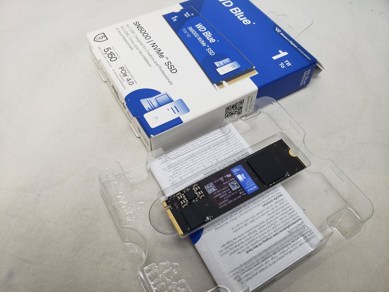 WD Blue SN5000 WDS100T4B0E 各サイトで併売につき売切れのさいはご