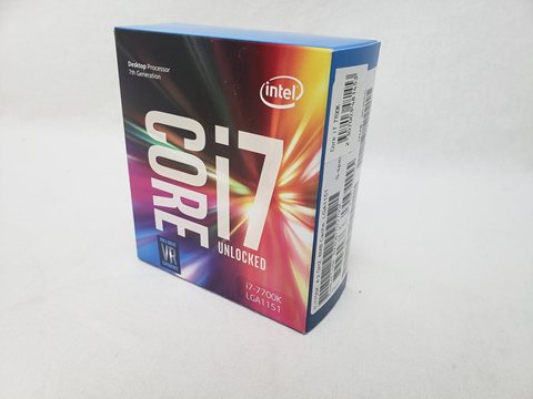 Core i7-7700K BOX (4.20GHz/ターボブースト時4.50GHz/4-core 8-thread/Total Cache 8MB/TDP91W/HD Graphics 630) 各サイトで併売につき売切れのさいはご容赦願います。