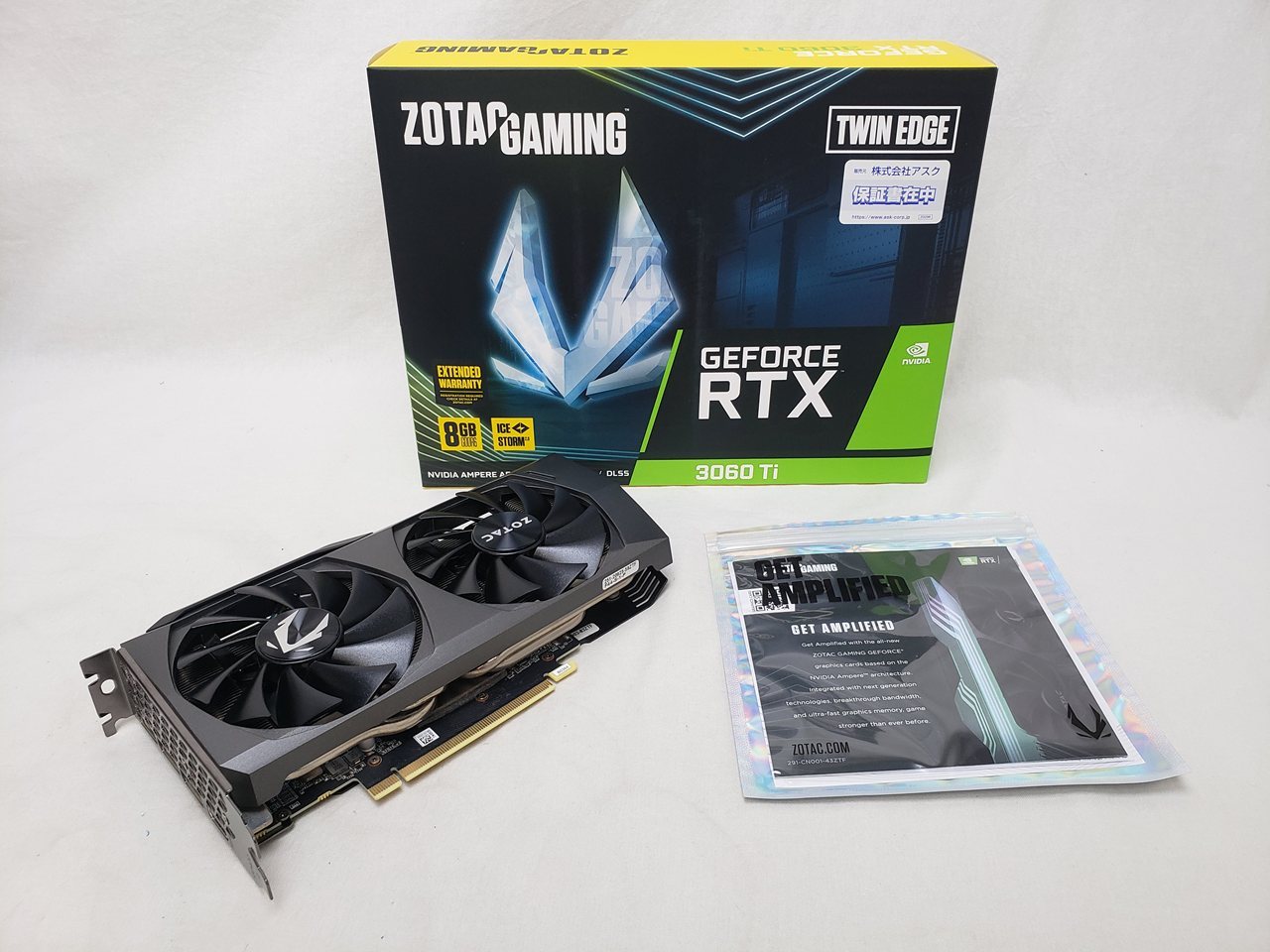 ZTRTX3060TWINEDGE-8GBGDR6/ZT-A30610E-10M ZOTAC GAMING GeForce RTX