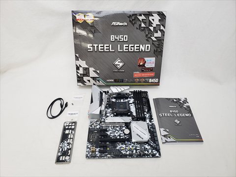 B450 Steel Legend 各サイトで併売につき売切れのさいはご容赦願います。