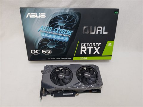 DUAL-RTX2060-O6G-EVO 各サイトで併売につき売切れのさいはご容赦願います。