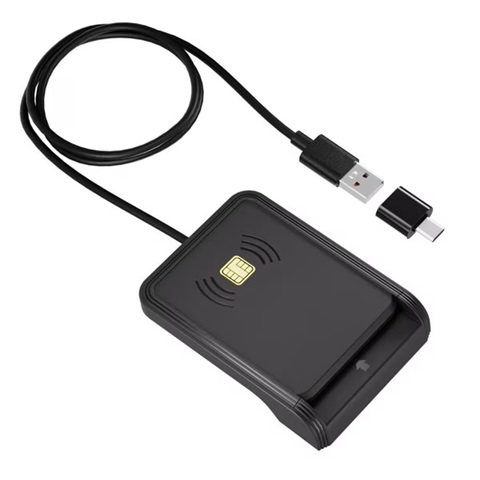 SD-MYC03-B 「タッチ式」「挿入式」両対応　ICカードリーダー