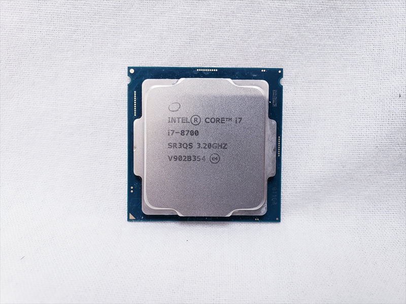 Core i7-8700 バルク (3.20GHz/ターボブースト時4.60GHz/6-core 12