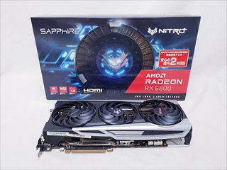 SAP-NITRORPX680016GB/11305-01-20G SAPPHIRE NITRO+ Radeon RX 6800 OC 16G GDDR6 各サイトで併売につき売切れのさいはご容赦願います。