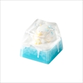 KEYMOJI Snow World Artisan Keycap for Cherry MX Switches Hugging Snowman