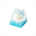 KEYMOJI Snow World Artisan Keycap for Cherry MX Switches Snowy Bunny