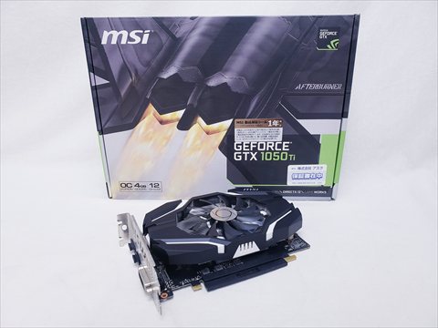 GeForce GTX 1050 Ti 4G OCV1 各サイトで併売につき売切れのさいはご容赦願います。