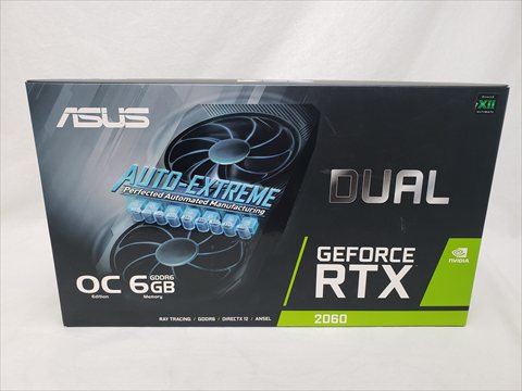 DUAL-RTX2060-O6G-EVO 各サイトで併売につき売切れのさいはご容赦願います。