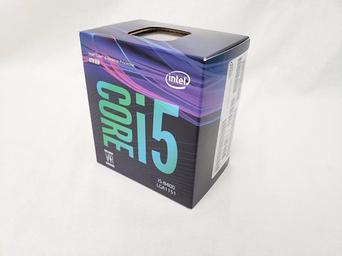 Core i5-8400 BOX (2.80GHz/ターボブースト時4.00GHz/6-core 6-thread/Total Cache 9MB/TDP65W/UHD Graphics 630) 各サイトで併売につき売切れのさいはご容赦願います。