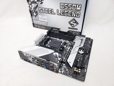 B550M Steel Legend 各サイトで併売につき売切れのさいはご容赦願います。
