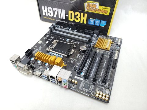 GA-H97M-D3H 各サイトで併売につき売切れのさいはご容赦願います。
