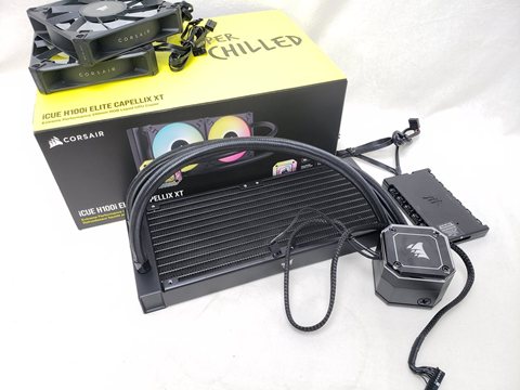 iCUE H100i ELITE CAPELLIX XT CW-9060068-WW 各サイトで併売につき売切れのさいはご容赦願います。