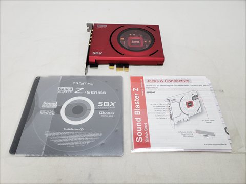 PCIe Sound Blaster Z /SB-Z 各サイトで併売につき売切れのさいはご容赦願います。