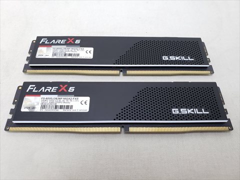 F5-6000J3636F16GX2-FX5 /バルク　★こちらのメモリだけでの販売はできません、PC（弊社組立）のご注文分の場合のみご購入いただけます。★ 各サイトで併売につき売切れのさいはご容赦願います。