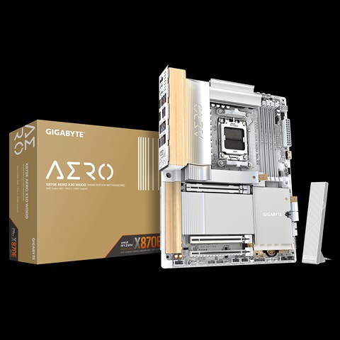 X870E AERO X3D WOOD