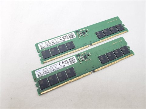 PC5-44800(DDR5 5600) 16GB x2 /バルク　★こちらのメモリだけでの販売はできません、PC（弊社組立）のご注文分の場合のみご購入いただけます。★ 各サイトで併売につき売切れのさいはご容赦願います。