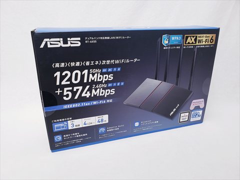 RT-AX55 各サイトで併売につき売切れのさいはご容赦願います。