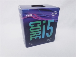 Core i5-9400F BOX (2.90GHz/ターボブースト時4.10GHz/6-core 6-thread/Total Cache 9MB/TDP65W) 各サイトで併売につき売切れのさいはご容赦願います。