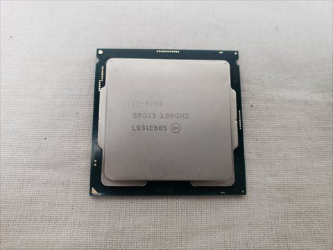 Core i7-9700 バルク (3.00GHz/ターボブースト時4.70GHz/8-core 8-thread/Total Cache 12MB/TDP65W/UHD Graphics 630) 各サイトで併売につき売切れのさいはご容赦願います。