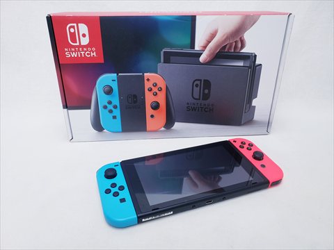 Nintendo Switch Joy-Con(L) ネオンブルー/(R) ネオンレッド HAC-S-KABAA 各サイトで併売につき売切れのさいはご容赦願います。