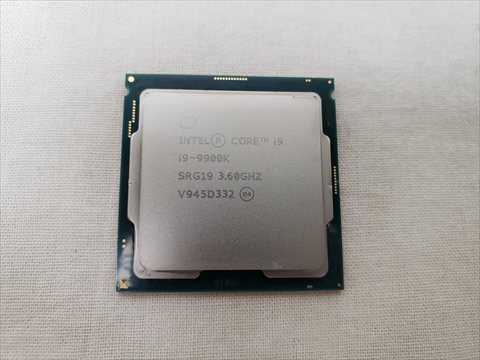 Core i9-9900K バルク (3.60GHz/ターボブースト時5.00GHz/8-core 16-thread/Total Cache 16MB/TDP95W) 各サイトで併売につき売切れのさいはご容赦願います。