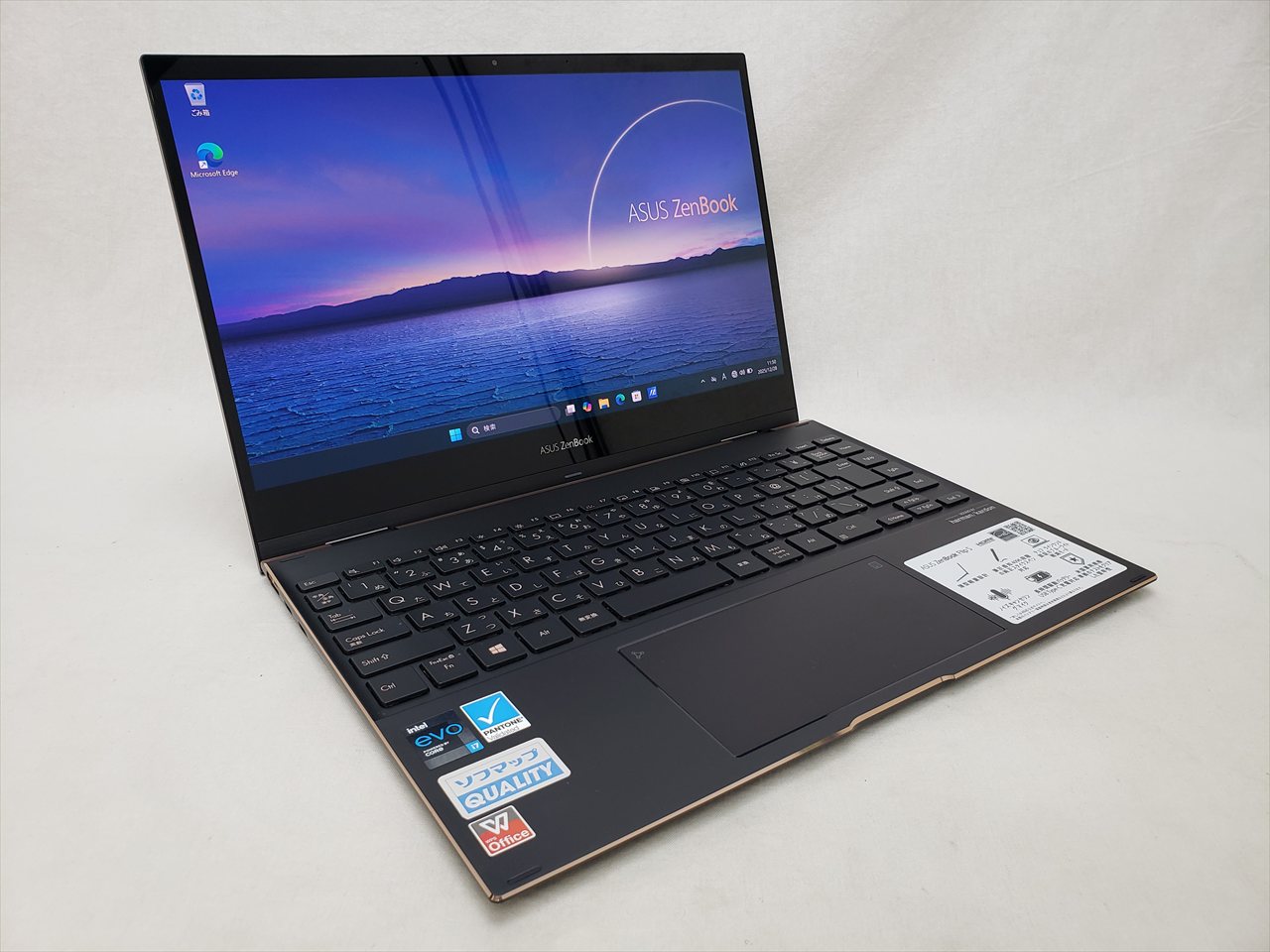ZenBook Flip S UX371EA (i7-1165G7/13.3 4K/16GB/SSD1TB/W11) 各