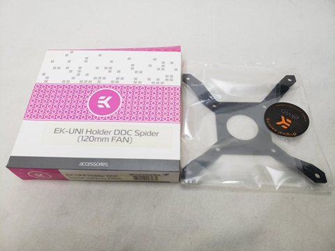 EK-UNI Holder DDC Spider (120mm FAN) 各サイトで併売につき売切れのさいはご容赦願います。