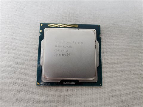 Core i5-3470 バルク (3.20GHz/ターボブースト時3.60GHz/4-core 4-thread/L2=256kB x4 L3=6MB/TDP77W) 各サイトで併売につき売切れのさいはご容赦願います。
