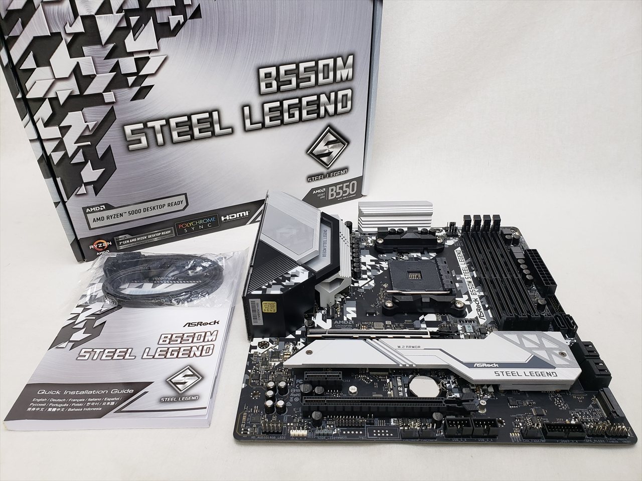 B550M Steel Legend 各サイトで併売につき売切れのさいはご容赦願い