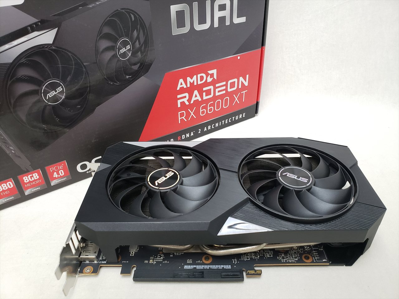 DUAL-RX6600XT-O8G 各サイトで併売につき売切れのさいはご容赦願います