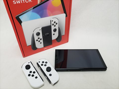 Nintendo Switch(有機ELモデル) Joy-Con(L)/(R) ホワイト HEG-S-KAAAA 各サイトで併売につき売切れのさいはご容赦願います。