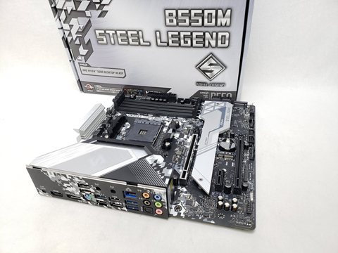 B550M Steel Legend 各サイトで併売につき売切れのさいはご容赦願います。