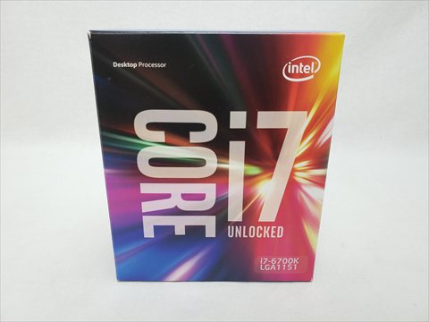 Core i7-6700K BOX (4.00GHz/ターボブースト時4.20GHz/4-core 8-thread/Total Cache 8MB/TDP95W/HD Graphics 530) 各サイトで併売につき売切れのさいはご容赦願います。