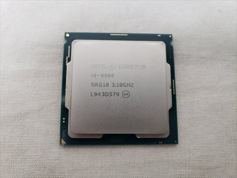 Core i9-9900 バルク (3.10GHz/ターボブースト時5.00GHz/8-core 16-thread/Total Cache 16MB/TDP65W/UHD Graphics 630) 各サイトで併売につき売切れのさいはご容赦願います。