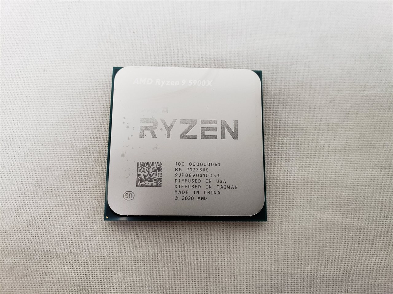 Ryzen9 5900X【ジャンク扱い】 動作未確認、ジャンク扱い】AMD Ryzen 9 5900X CPU