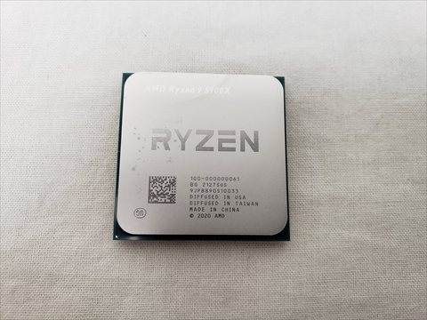 Ryzen 9 5900X バルク (12C24T/3.7GHz（4.8）/105W/L3 Cache 64MB) 各
