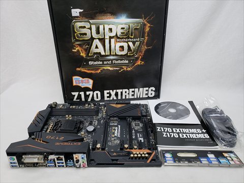 Z170 Extreme6 各サイトで併売につき売切れのさいはご容赦願います