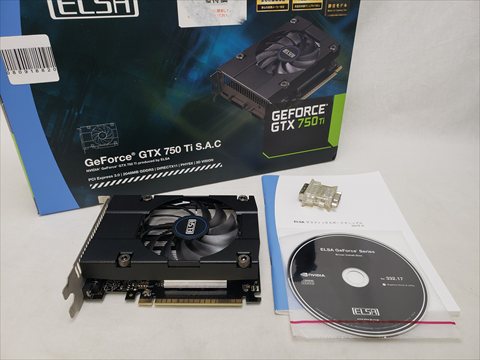 GEFORCE GTX 750 Ti 2GB S.A.C(GD750-2GERT) 各サイトで併売につき売切れのさいはご容赦願います。