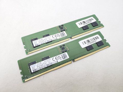 PC5-38400(DDR5 4800) 8GB x2/バルク　★こちらのメモリだけでの販売はできません、PC（弊社組立）のご注文分の場合のみご購入いただけます。★ 各サイトで併売につき売切れのさいはご容赦願います。