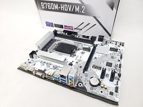 B760M-HDV/M.2 各サイトで併売につき売切れのさいはご容赦願います。