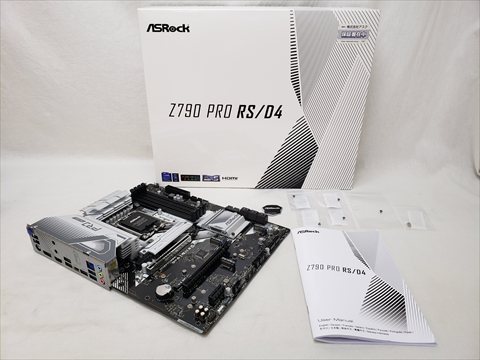 Z790 Pro RS/D4 各サイトで併売につき売切れのさいはご容赦願います。