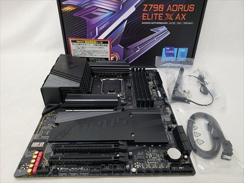 Z790 AORUS ELITE AX 各サイトで併売につき売切れのさいはご容赦願います。