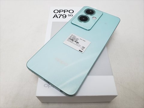 OPPO A79 5G グローグリーン /CPH2557 【国内版 SIMFREE】 各サイトで