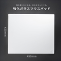 Gaming Glass Mousepad Nulla White SGP26NU04 1月16日発売