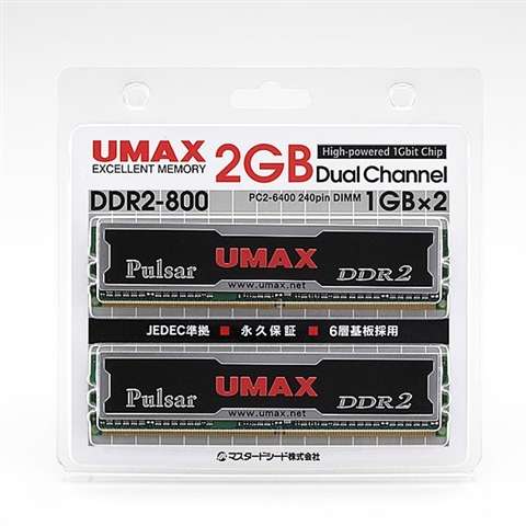 【クリックでお店のこの商品のページへ】Pulsar DCSSDDR2-2GB-800