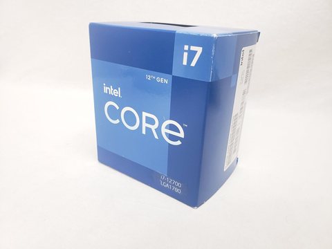 Core i7-12700 BOX (P-core 8(2.1GHz)+E-core 4(1.6GHz)/20スレッド/Smart Cache 25MB/TDP65W 各サイトで併売につき売切れのさいはご容赦願います。