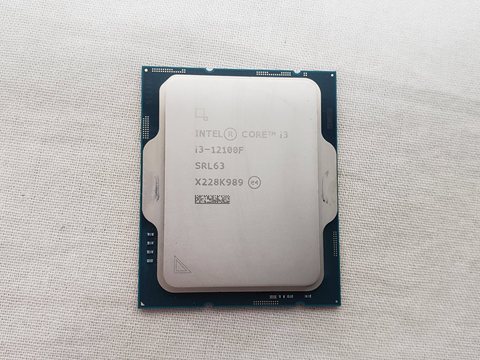 Core i3-12100F バルク (P-core 4(3.3GHz)/8スレッド/Single P Turbo