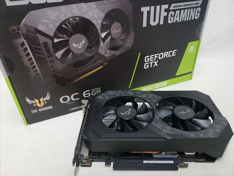 TUF-GTX1660S-O6G-GAMING 各サイトで併売につき売切れのさいはご容赦