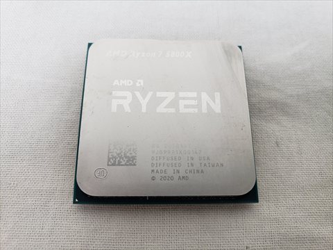 Ryzen 7 5800X バルク (8C16T/3.8GHz（4.7）/105W/L3 Cache 32MB) 各サイトで併売につき売切れのさいはご容赦願います。